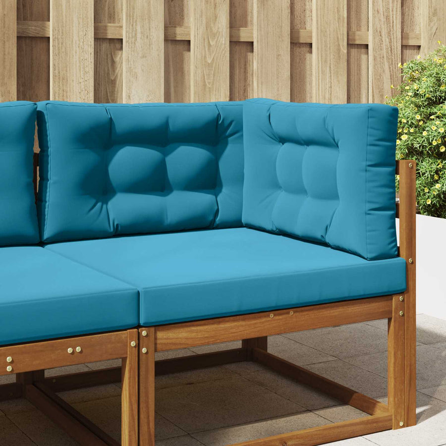 Buiten bankkussen 3 pcs Koninklijk Blauw Polyester