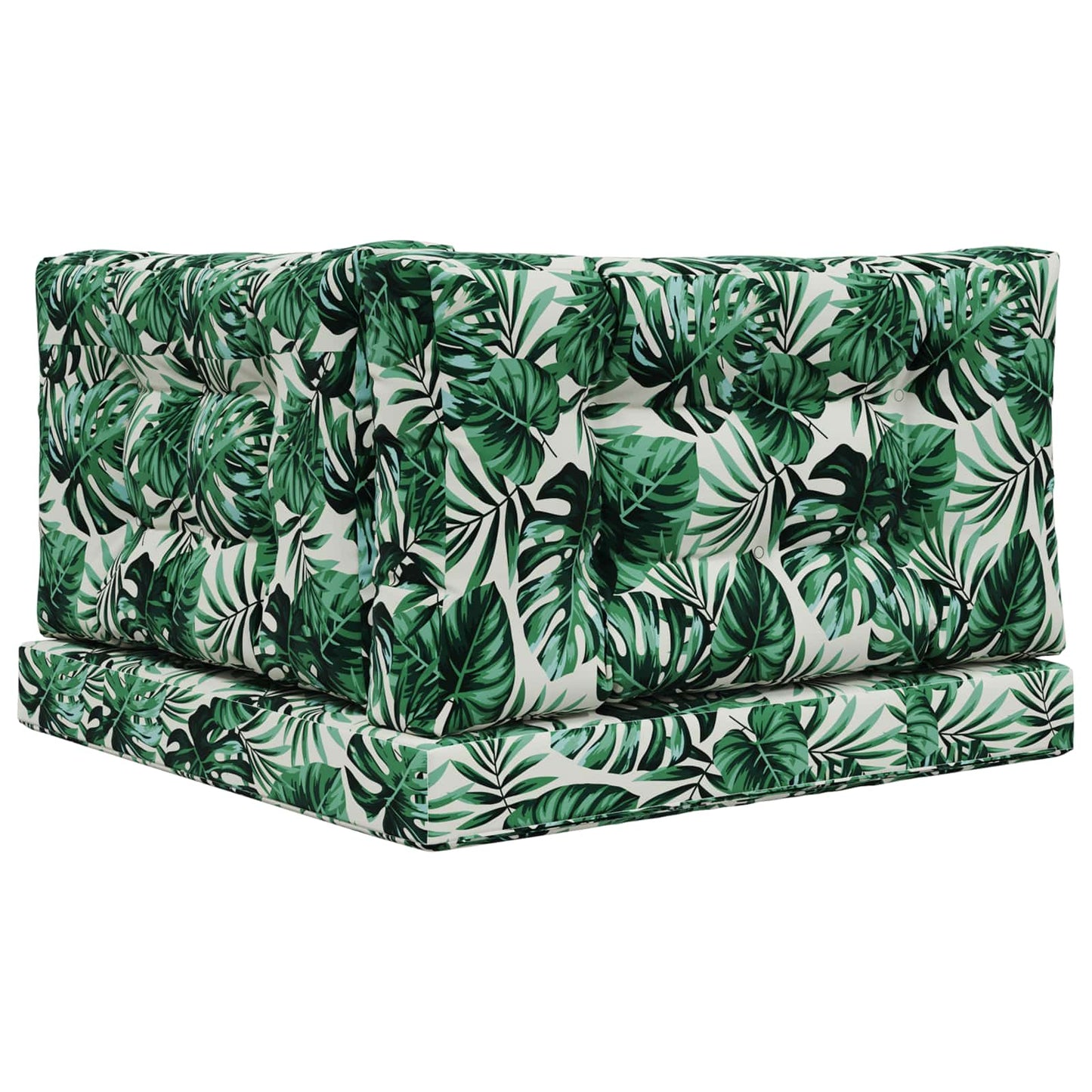 Buiten bankkussen 3 pcs Bladpatroon Polyester