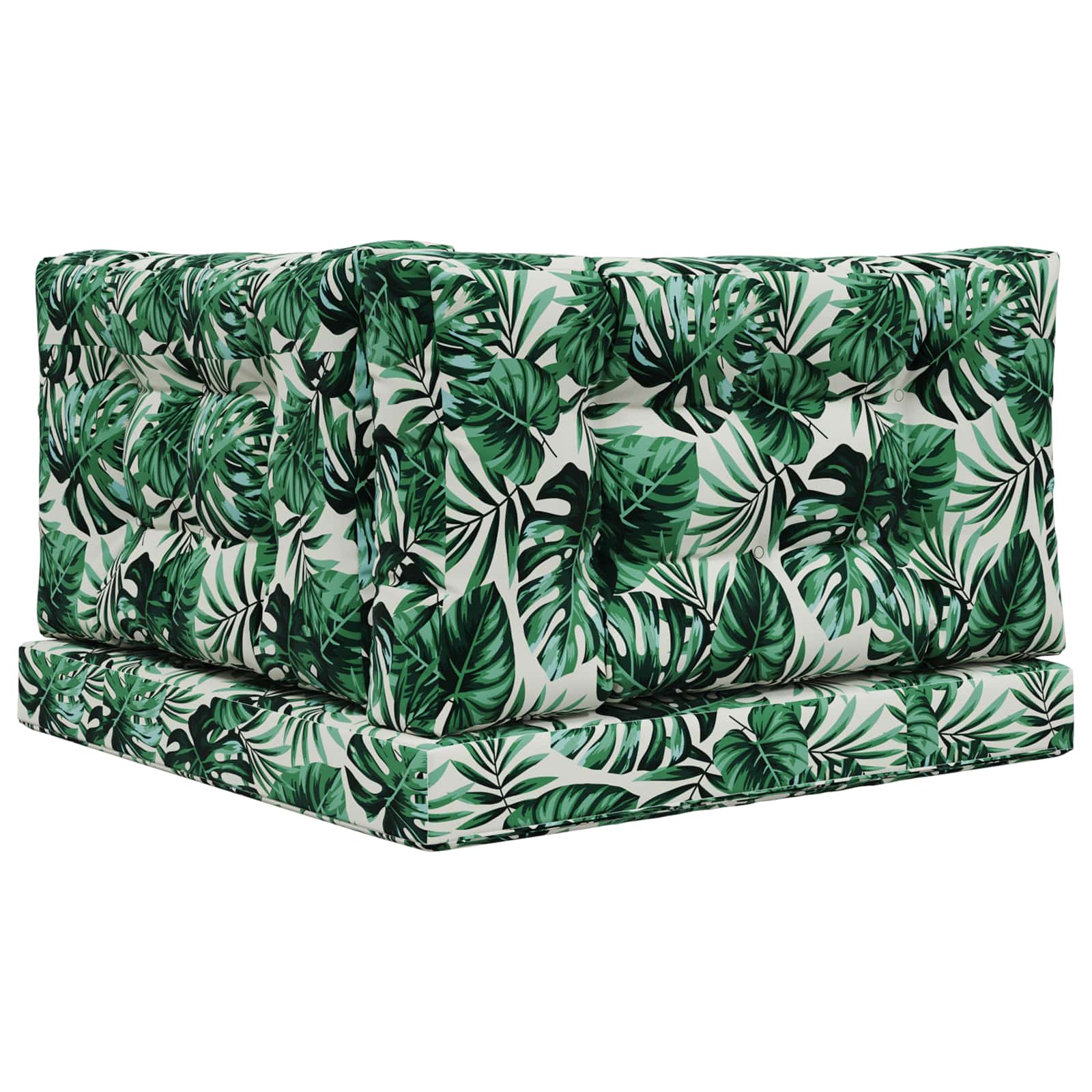 Buiten bankkussen 3 pcs Bladpatroon Polyester