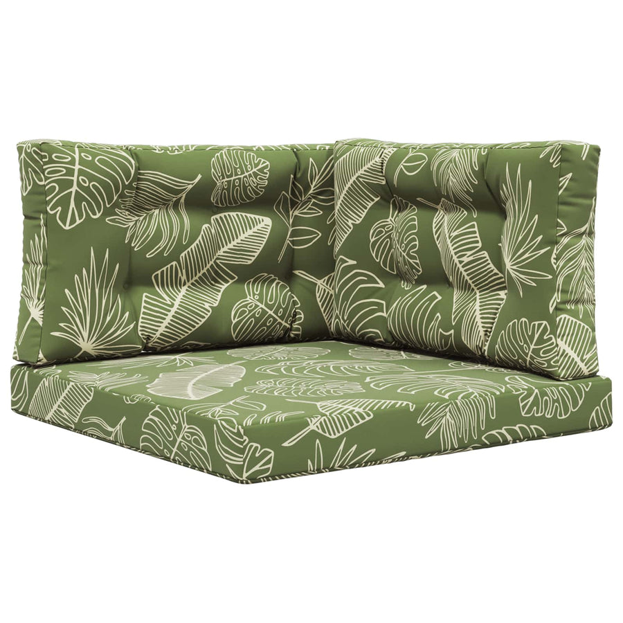 Buiten bankkussen 3 pcs Bladontwerp Polyester