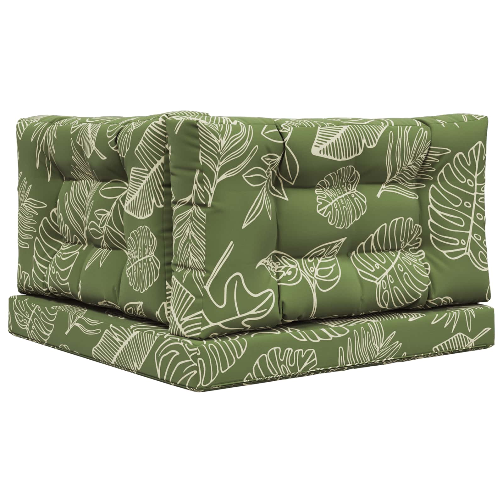 Buiten bankkussen 3 pcs Bladontwerp Polyester