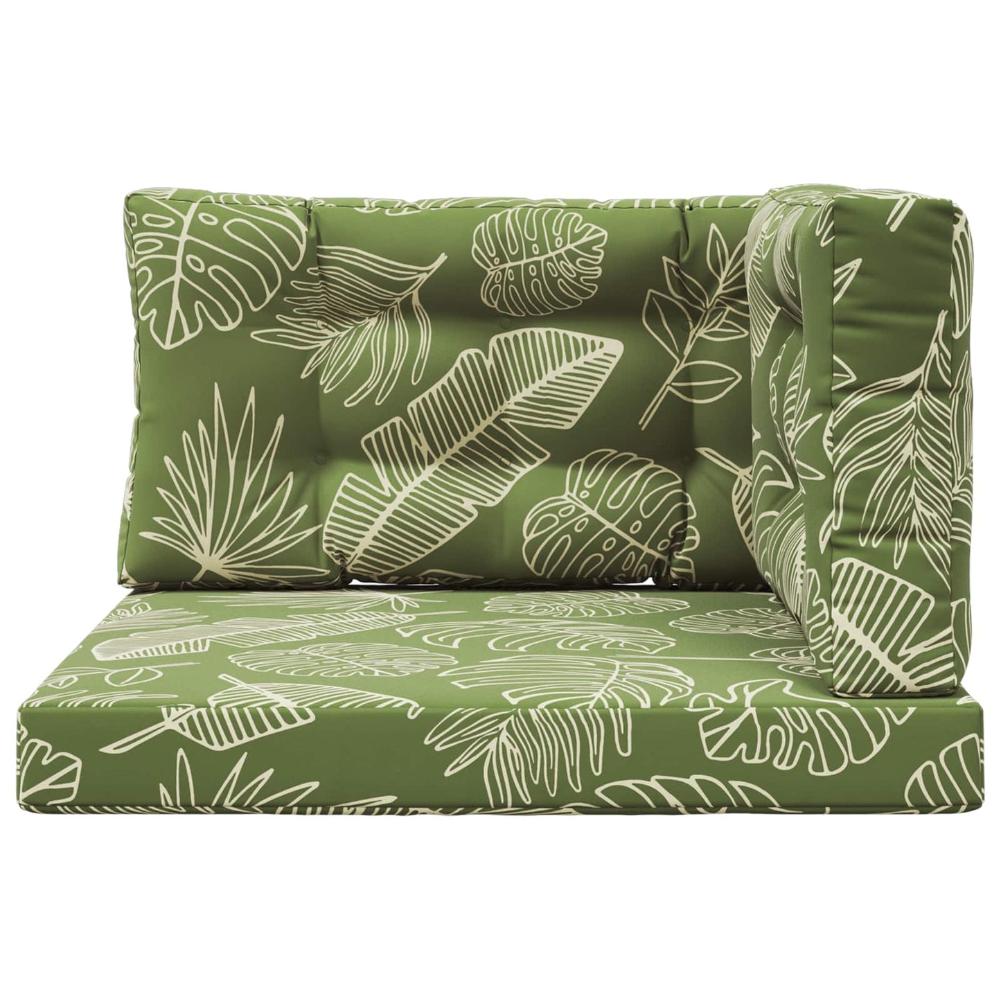 Buiten bankkussen 3 pcs Bladontwerp Polyester