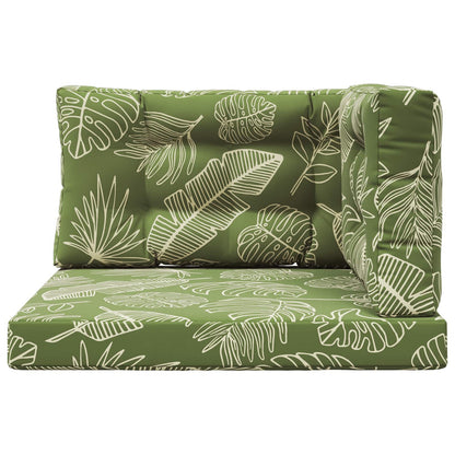 Buiten bankkussen 3 pcs Bladontwerp Polyester