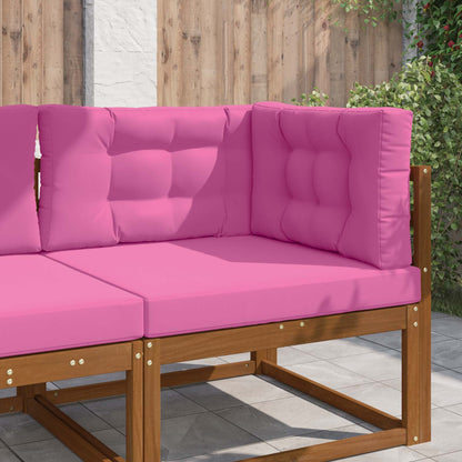 Buiten bankkussen 3 pcs Roze Polyester