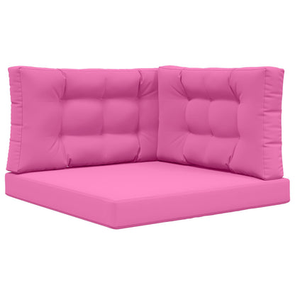Buiten bankkussen 3 pcs Roze Polyester