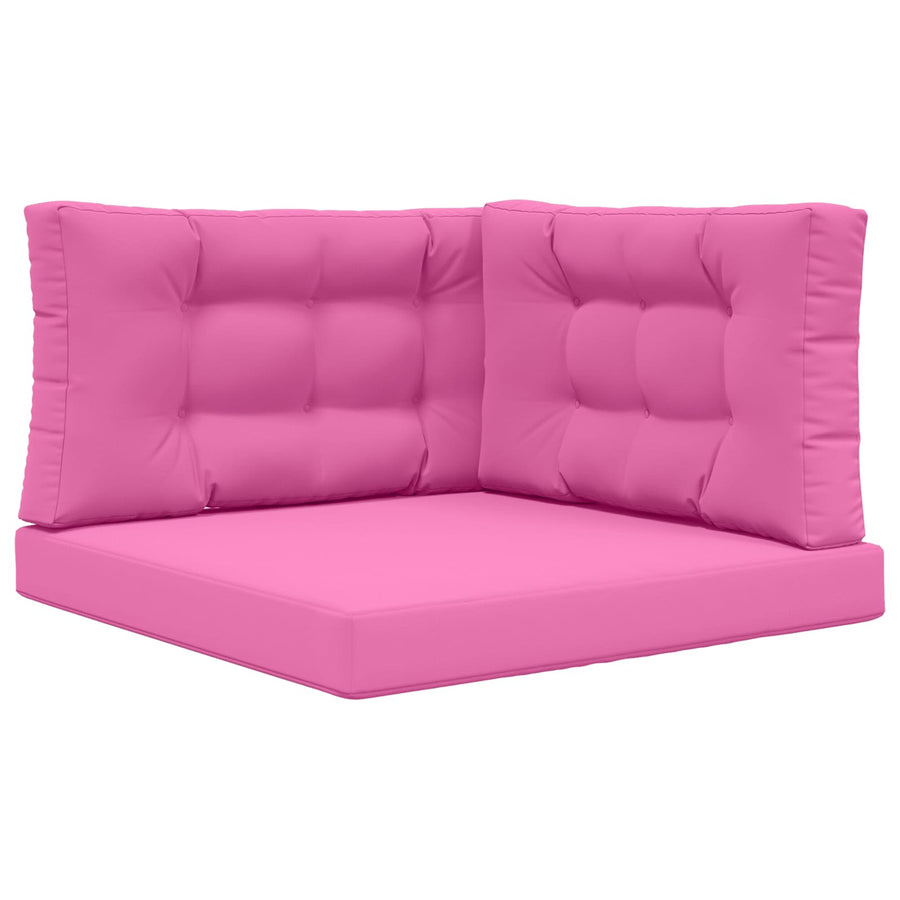 Buiten bankkussen 3 pcs Roze Polyester