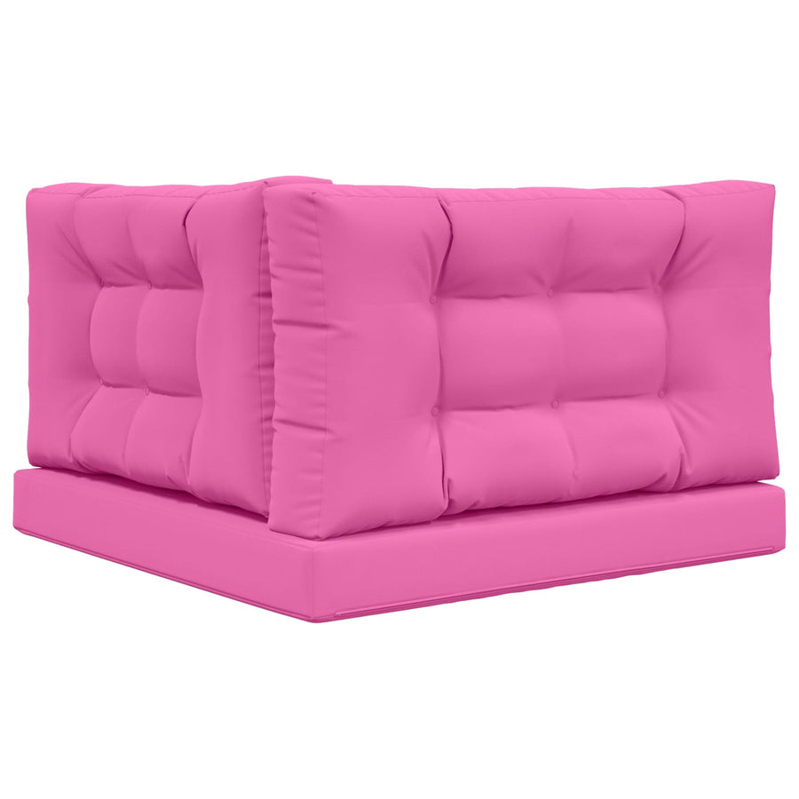 Buiten bankkussen 3 pcs Roze Polyester