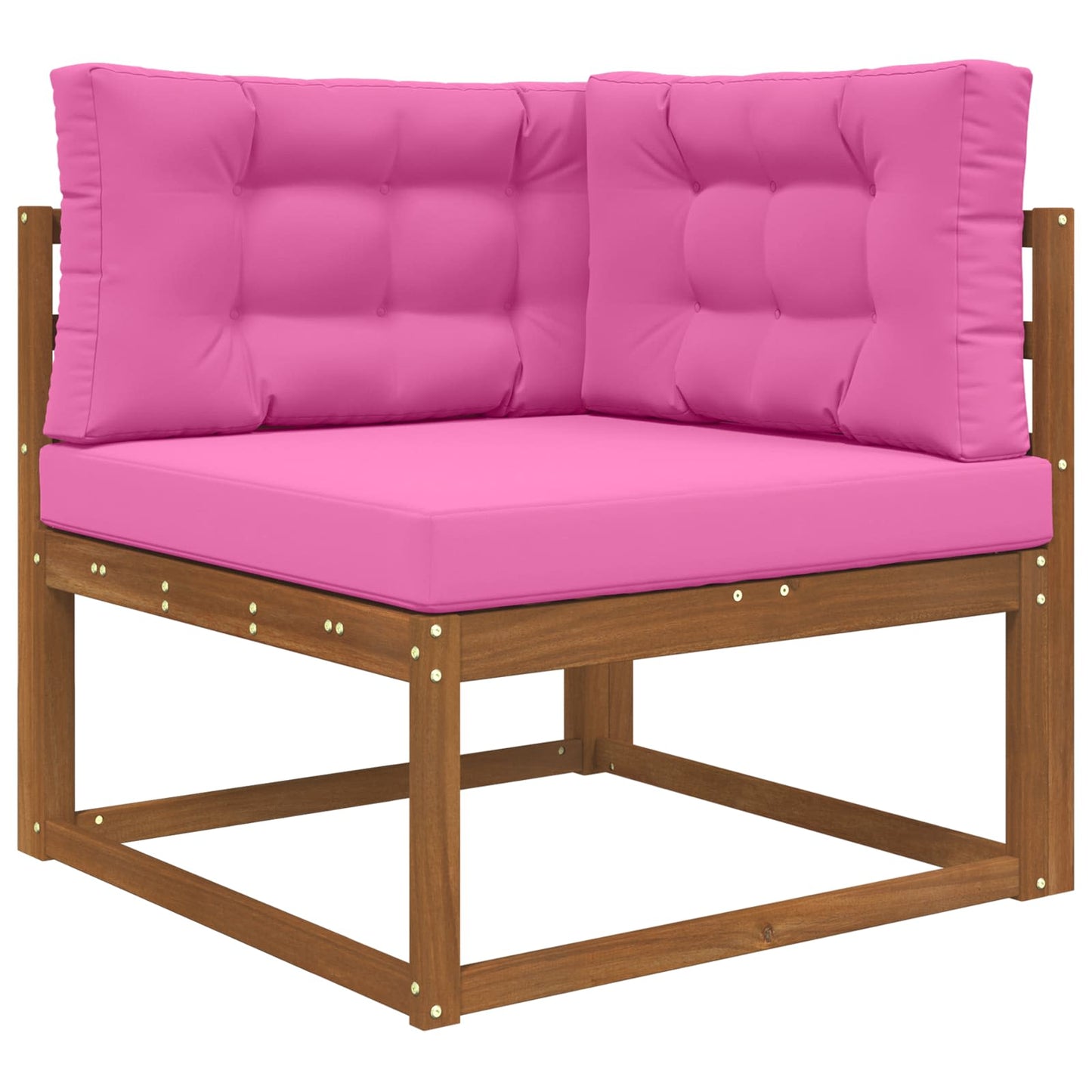 Buiten bankkussen 3 pcs Roze Polyester