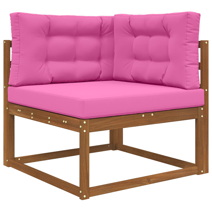 Buiten bankkussen 3 pcs Roze Polyester