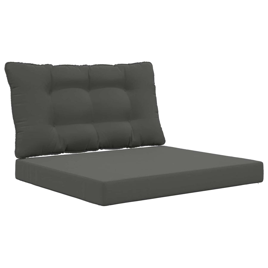 Buiten bankkussen 2 pcs Antraciet Polyester