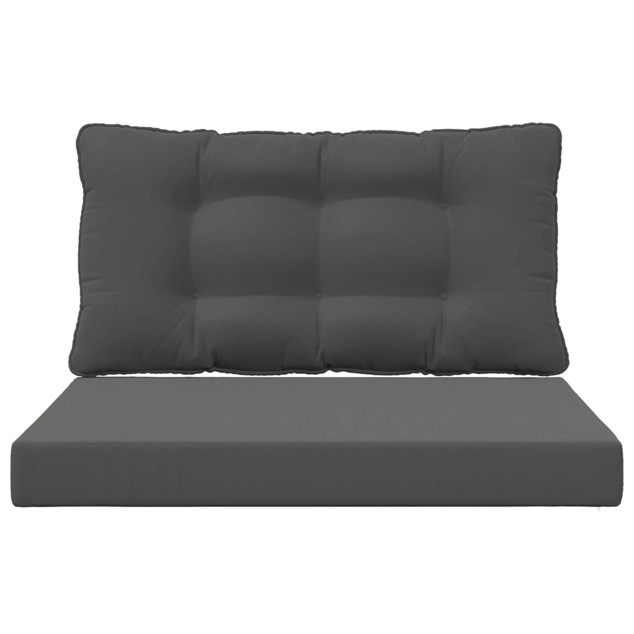 Buiten bankkussen 2 pcs Antraciet Polyester