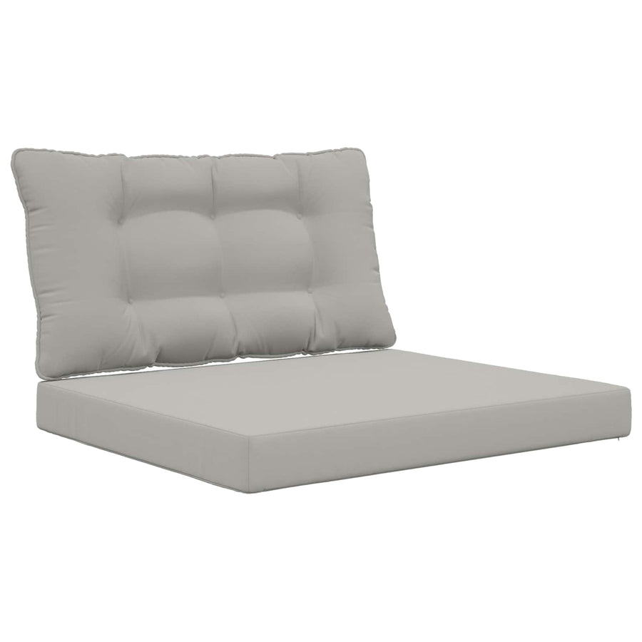 Buiten bankkussen 2 pcs Grijs Polyester