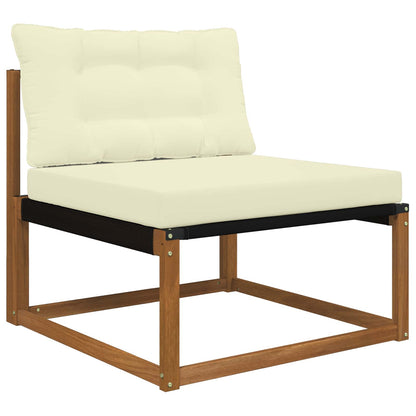 Buiten bankkussen 2 pcs Crème Polyester