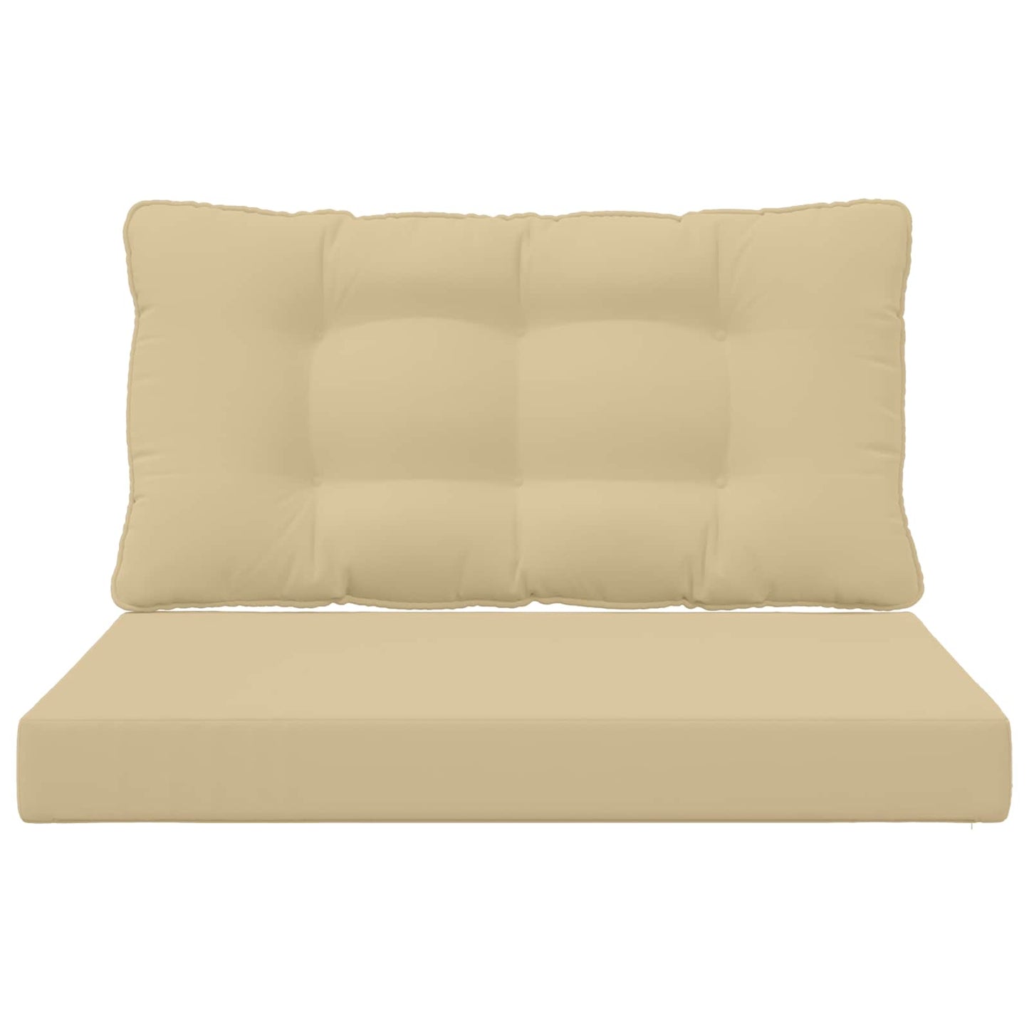 Buiten bankkussen 2 pcs Beige Polyester