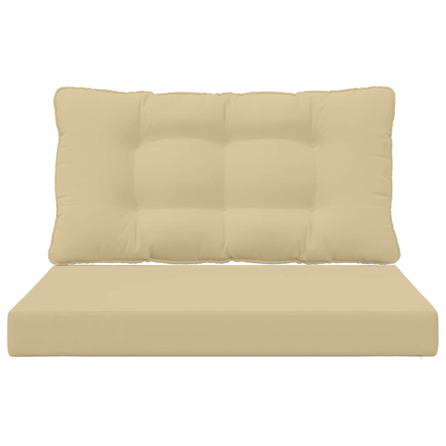 Buiten bankkussen 2 pcs Beige Polyester