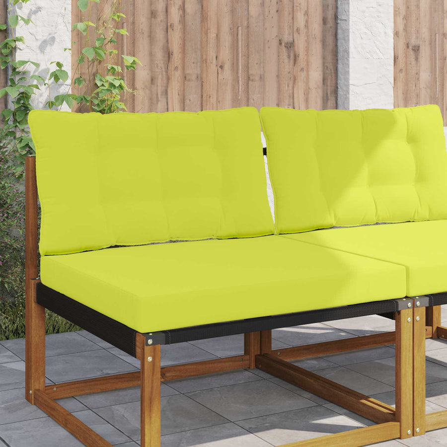 Buiten bankkussen 2 pcs Groen Polyester