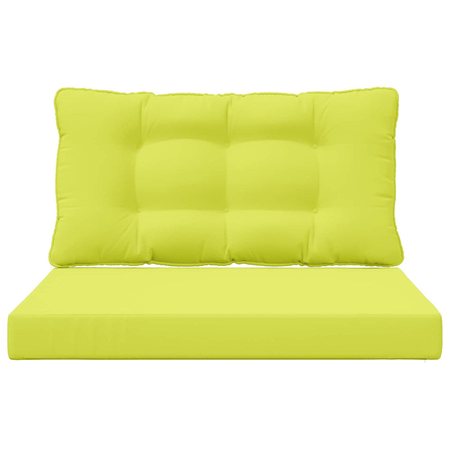 Buiten bankkussen 2 pcs Groen Polyester