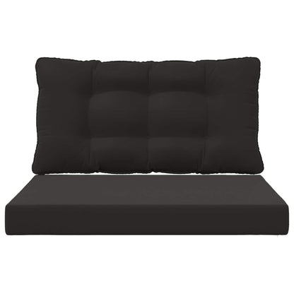 Buiten bankkussen 2 pcs Zwart Polyester
