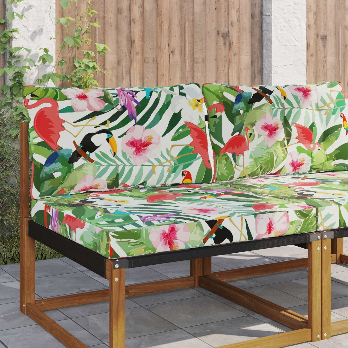 Buiten bankkussen 2 pcs kleurrijk Polyester