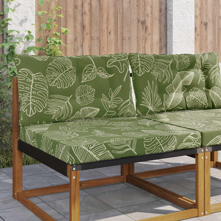 Buiten bankkussen 2 pcs Bladontwerp Polyester