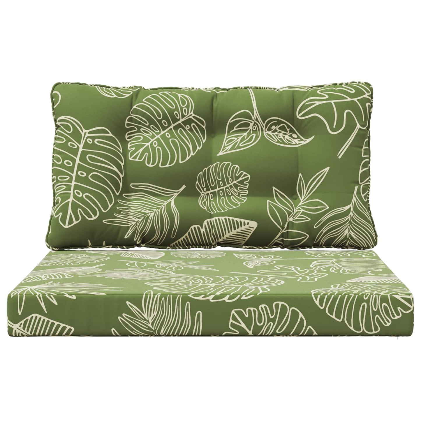 Buiten bankkussen 2 pcs Bladontwerp Polyester