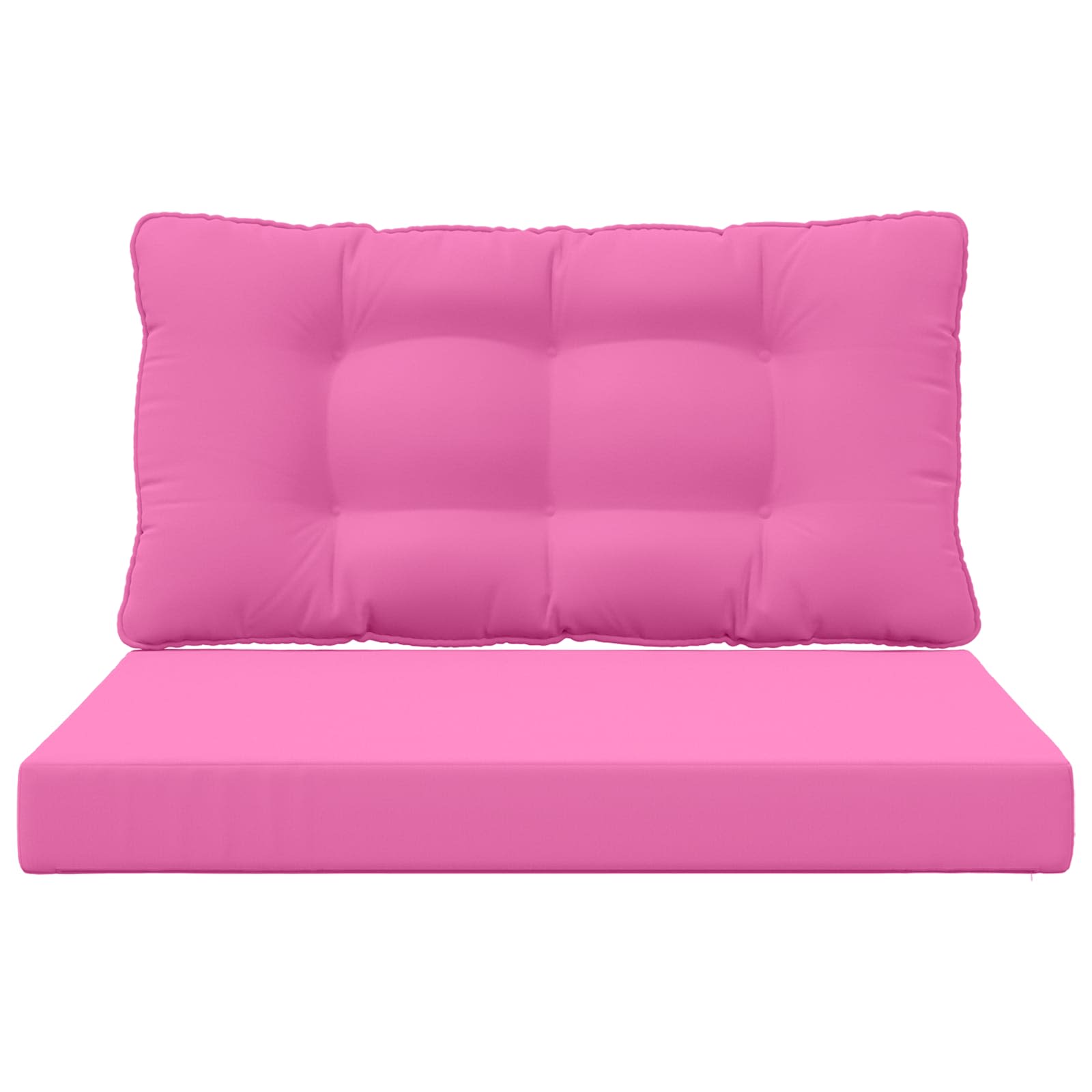Buiten bankkussen 2 pcs Roze Polyester