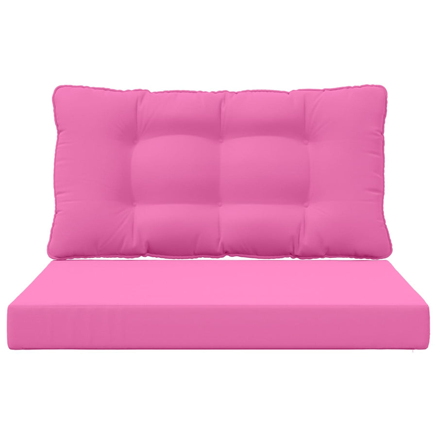Buiten bankkussen 2 pcs Roze Polyester