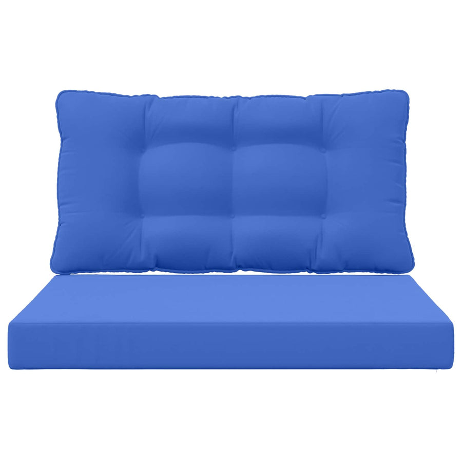 Buiten bankkussen 2 pcs Turquoise Polyester