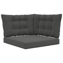 Buiten bankkussen 3 pcs Antraciet Polyester