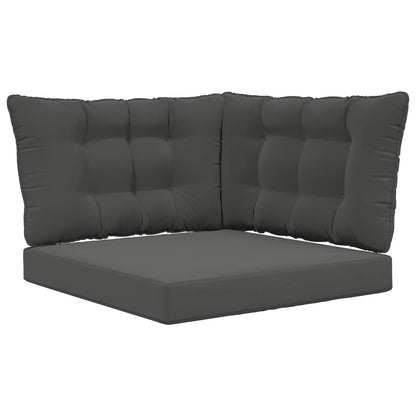 Buiten bankkussen 3 pcs Antraciet Polyester