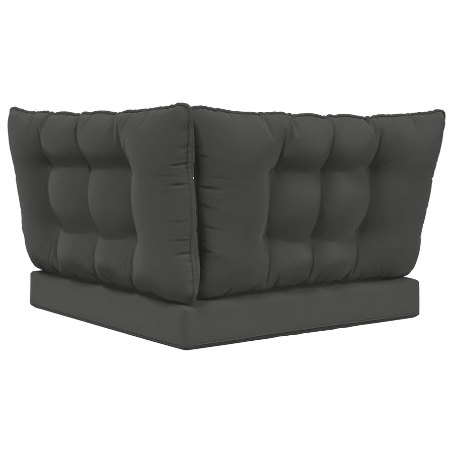 Buiten bankkussen 3 pcs Antraciet Polyester