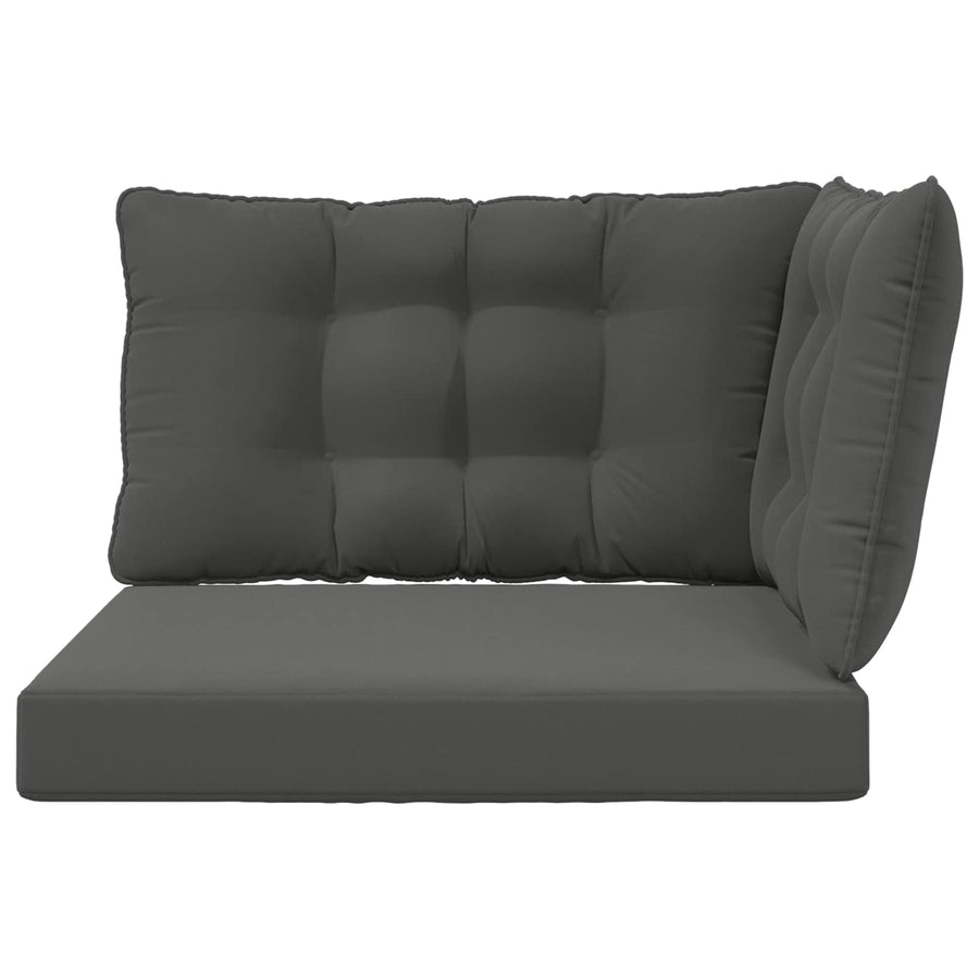 Buiten bankkussen 3 pcs Antraciet Polyester