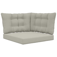 Buiten bankkussen 3 pcs Grijs Polyester