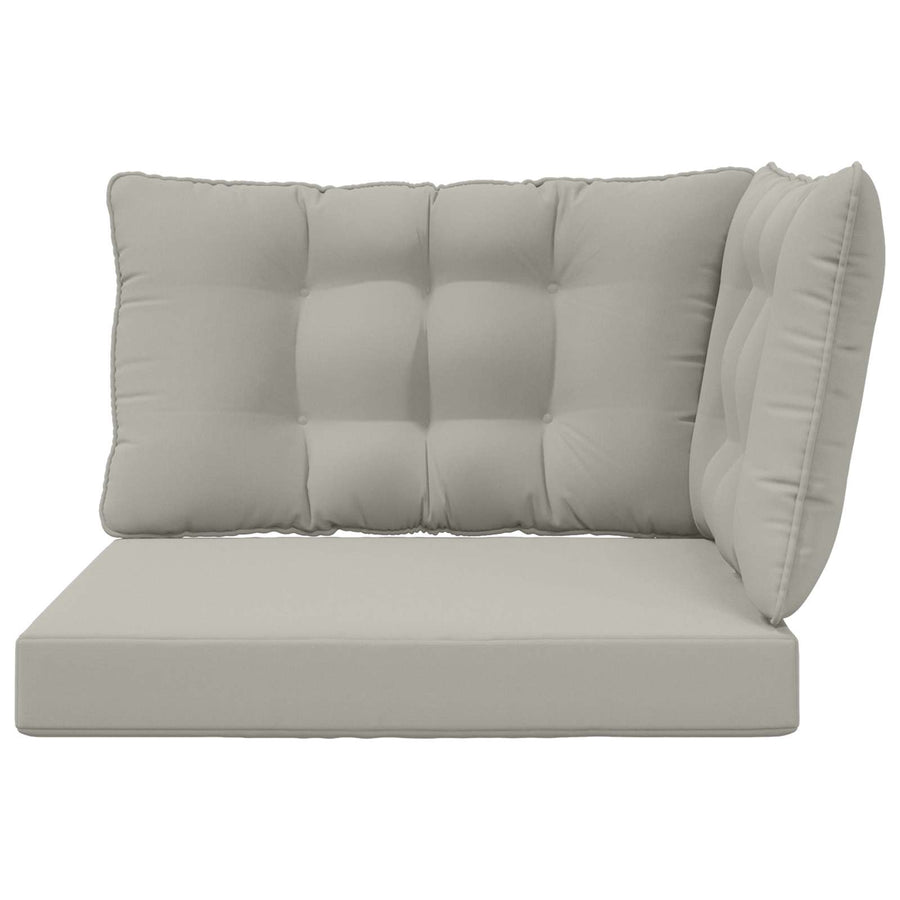 Buiten bankkussen 3 pcs Grijs Polyester