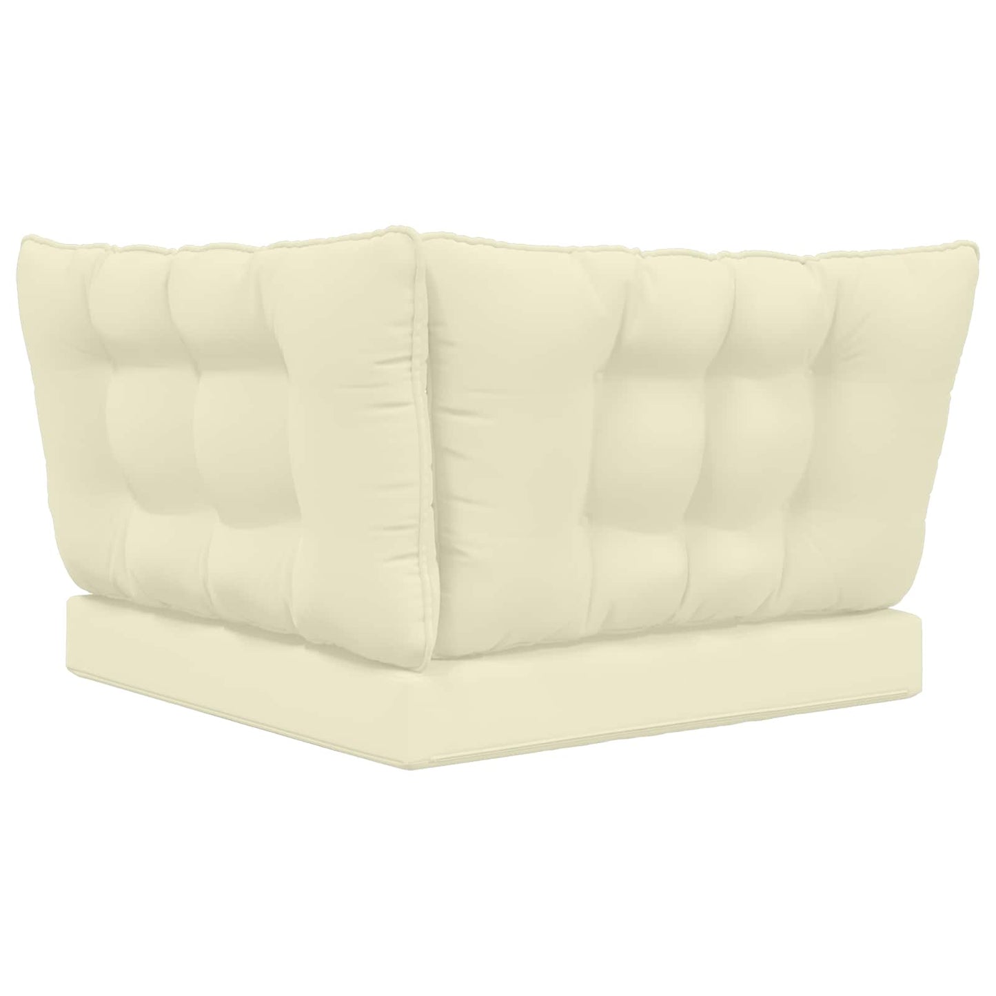 Buiten bankkussen 3 pcs Crème Polyester