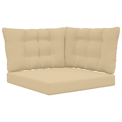 Buiten bankkussen 3 pcs Beige Polyester
