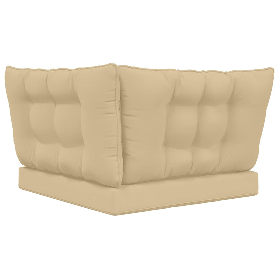 Buiten bankkussen 3 pcs Beige Polyester