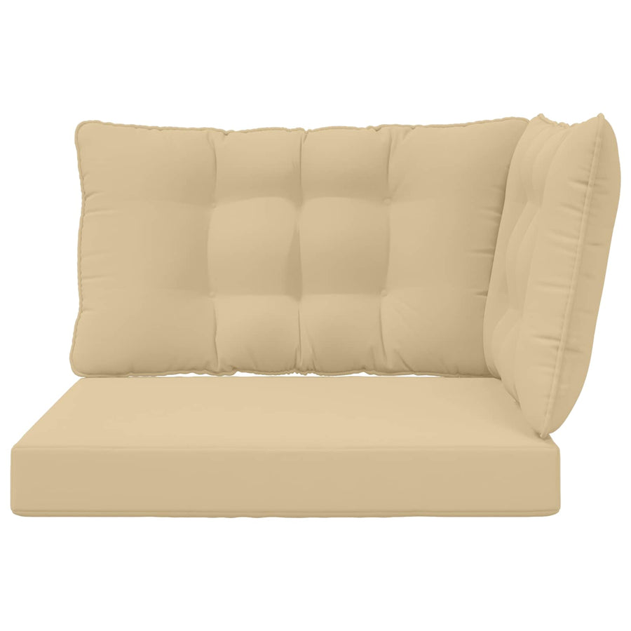 Buiten bankkussen 3 pcs Beige Polyester