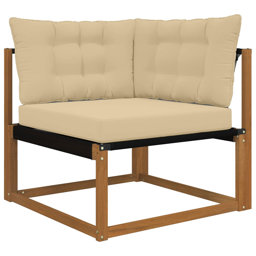 Buiten bankkussen 3 pcs Beige Polyester