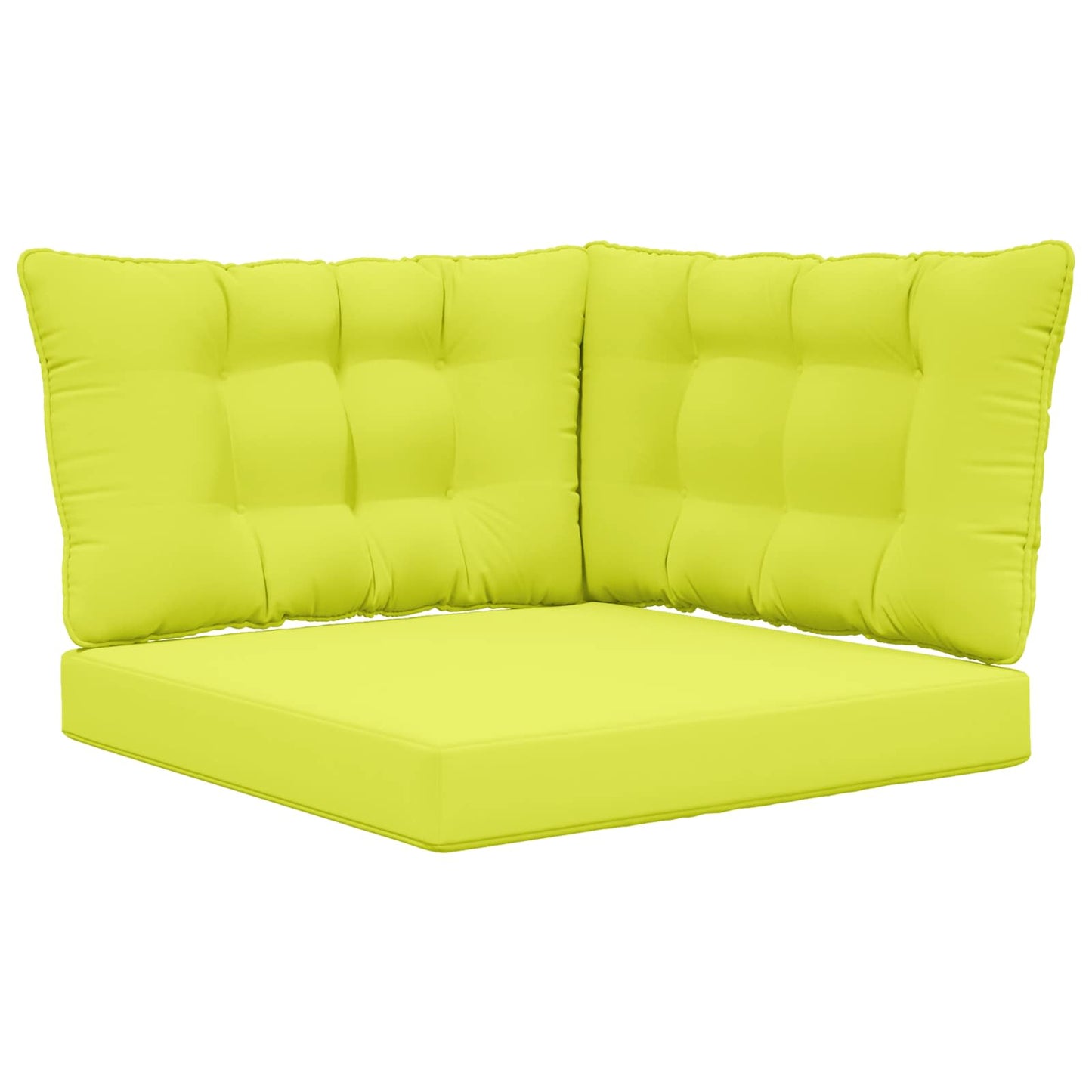 Buiten bankkussen 3 pcs Groen Polyester