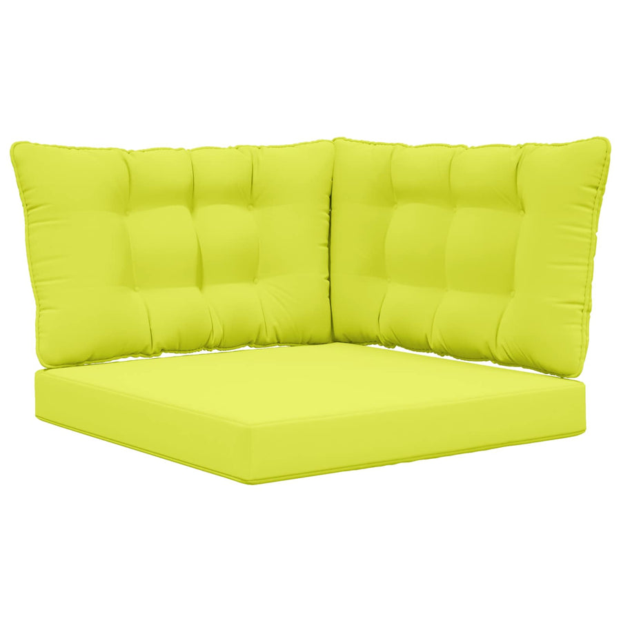 Buiten bankkussen 3 pcs Groen Polyester