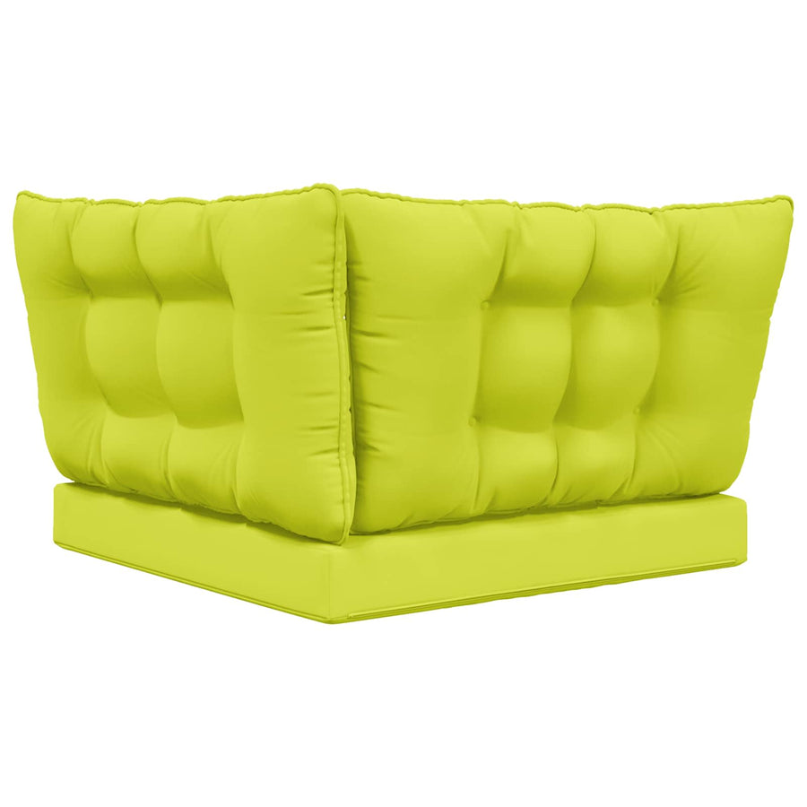 Buiten bankkussen 3 pcs Groen Polyester