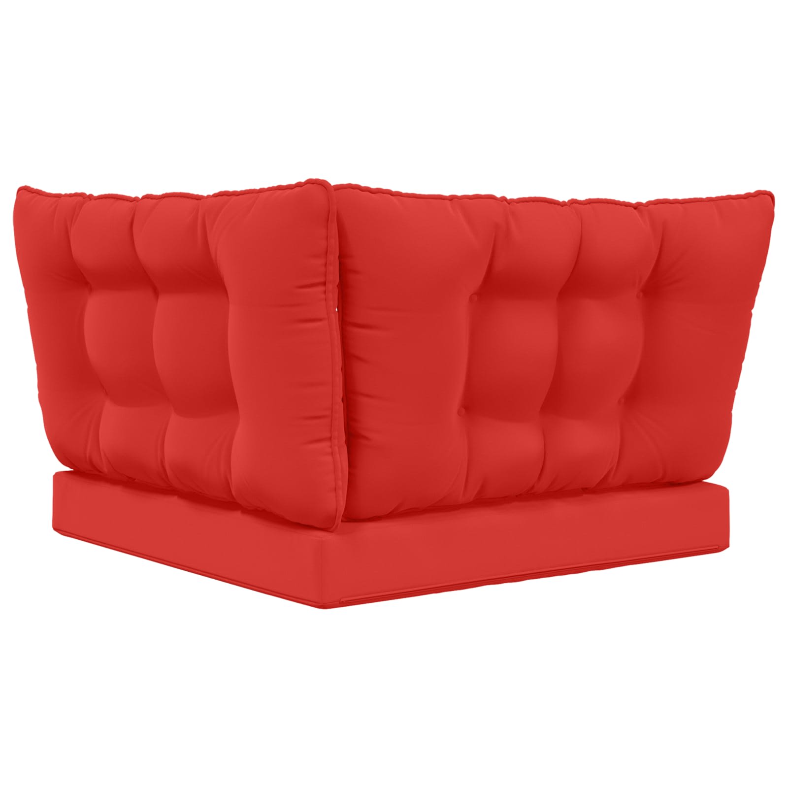 Buiten bankkussen 3 pcs Rood Polyester
