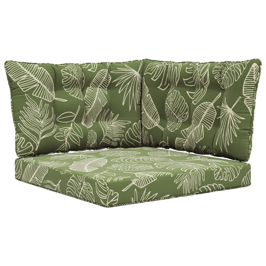 Buiten bankkussen 3 pcs Bladontwerp Polyester