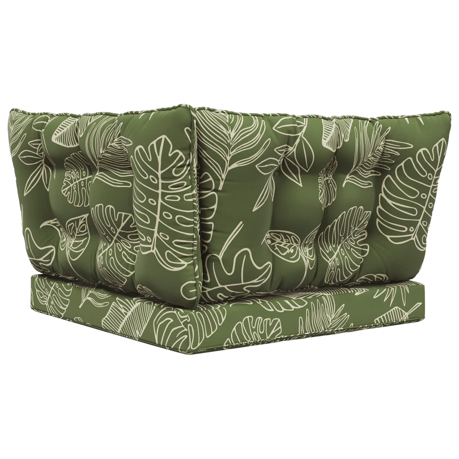 Buiten bankkussen 3 pcs Bladontwerp Polyester