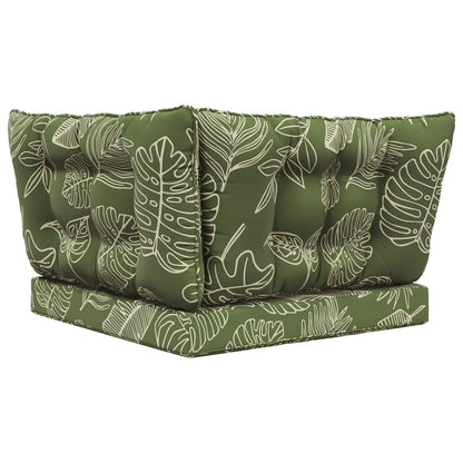 Buiten bankkussen 3 pcs Bladontwerp Polyester