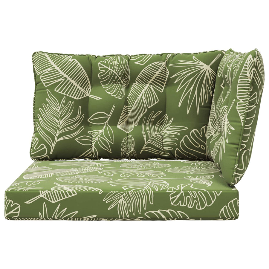Buiten bankkussen 3 pcs Bladontwerp Polyester