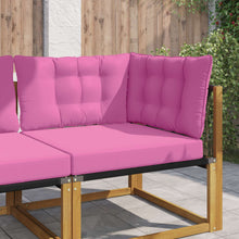 Buiten bankkussen 3 pcs Roze Polyester