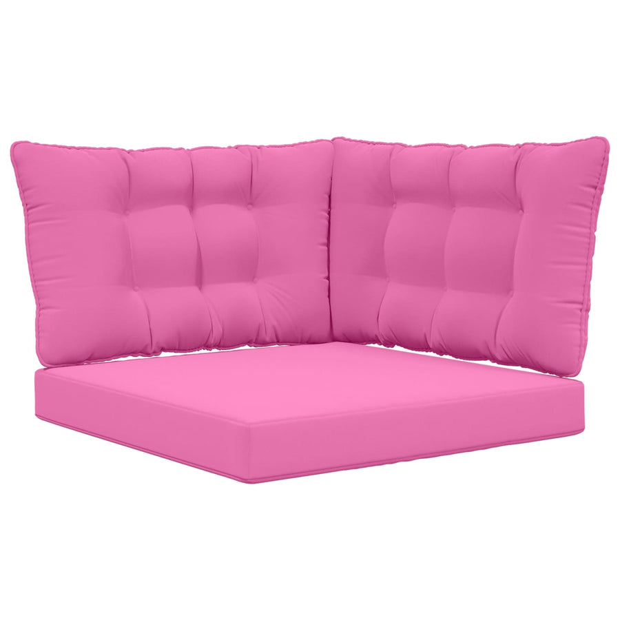 Buiten bankkussen 3 pcs Roze Polyester