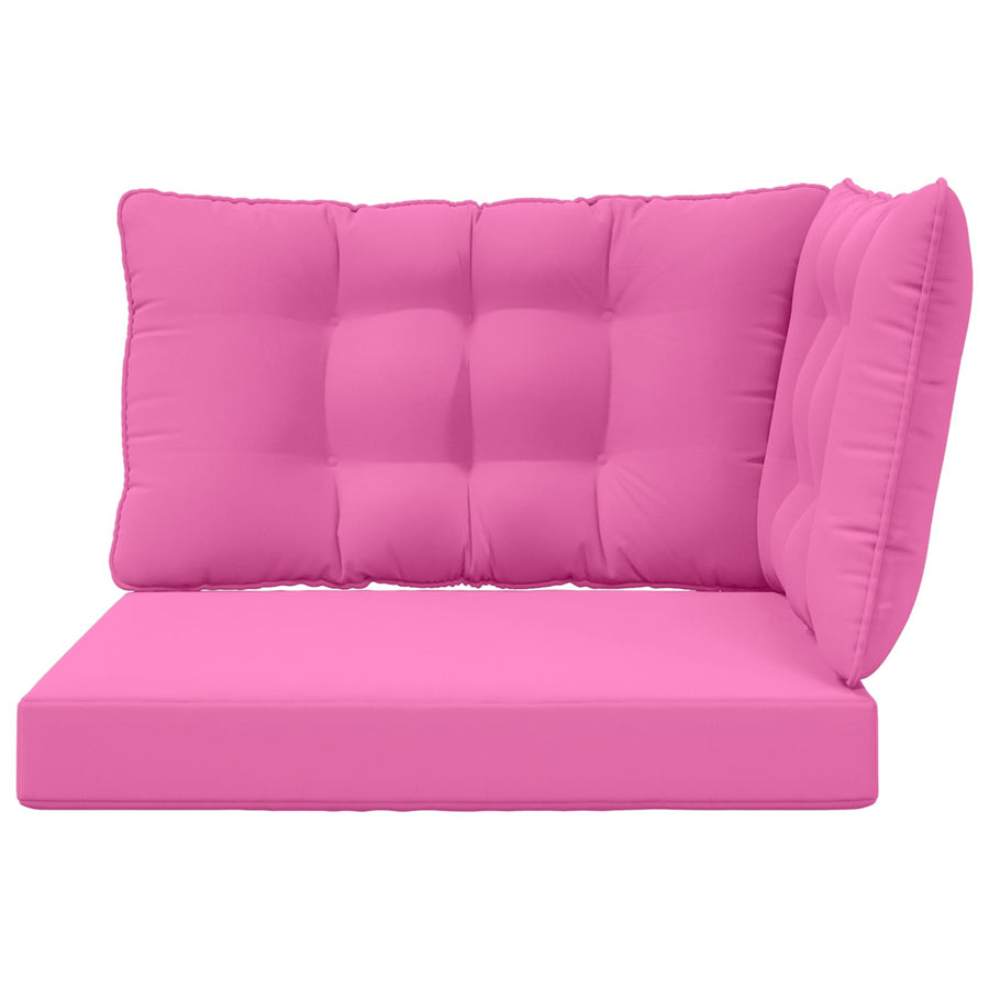 Buiten bankkussen 3 pcs Roze Polyester